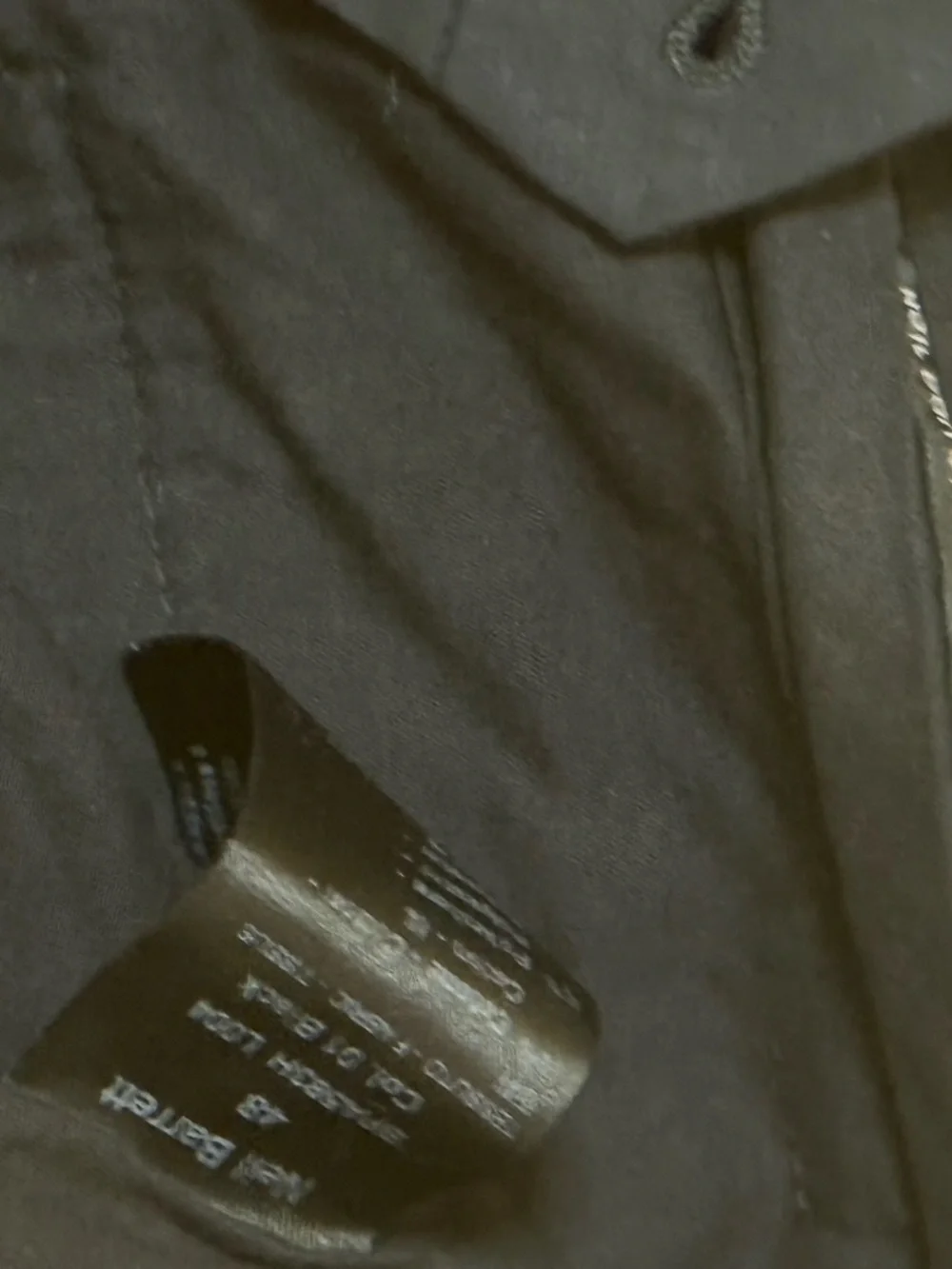 Neil Barrett Black Men's Cargo Pants with Utility Pockets - Picture 5 of 14